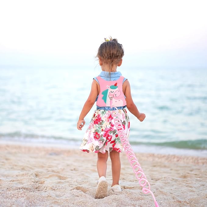 Toddler Leash-Baby Walking Safty Harness and Child Anti Lost Wrist Link - Image 6