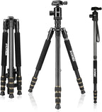 ZOMEI Z688 Travel Camera Tripod Aluminum Alloy Portable Monopod by BONFOTO