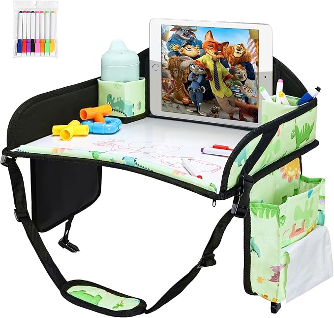 2PCS Kids Travel Tray, Car Seat Tray - Image 3