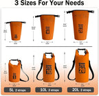 Dry Bag Waterproof Backpack 5L/10L/20L/30L Roll Top Waterproof Bag, Floating - Image 2