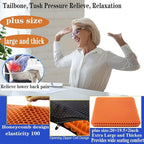 Plus Size Gel Seat Cushion for Long Sitting, Extra Large and Thick, Seat - Image 3