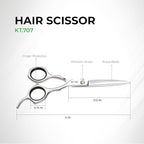 NGHIA Cutting Hair Scissors - KT-707 (Stainless Steel)