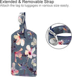 FINTIE 2 Pack Luggage Tags, Leather Name ID Labels - Image 3