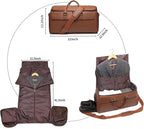 Carry On Garment Bag for Travel, Convertible Travel Garment Bag for Men Women - Image 2