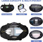 Women Duffle Weekender Travel Bag: Large Duffel Bags - Image 3