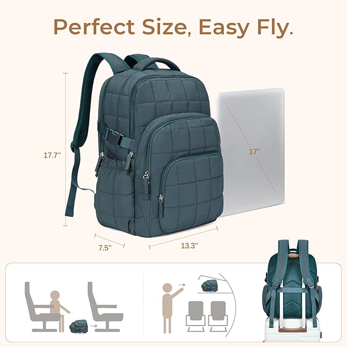 CLUCI 17.3 Inch Laptop Backpack - Image 6