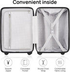 Carry on Luggage 22 X 14 X 9 Airline Approved, 20 Inch Luggage - Image 9