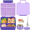 Bento Lunch Box for Kids with 9oz Soup Thermo Leak-Proof Lunch Food Container by Aimsnk