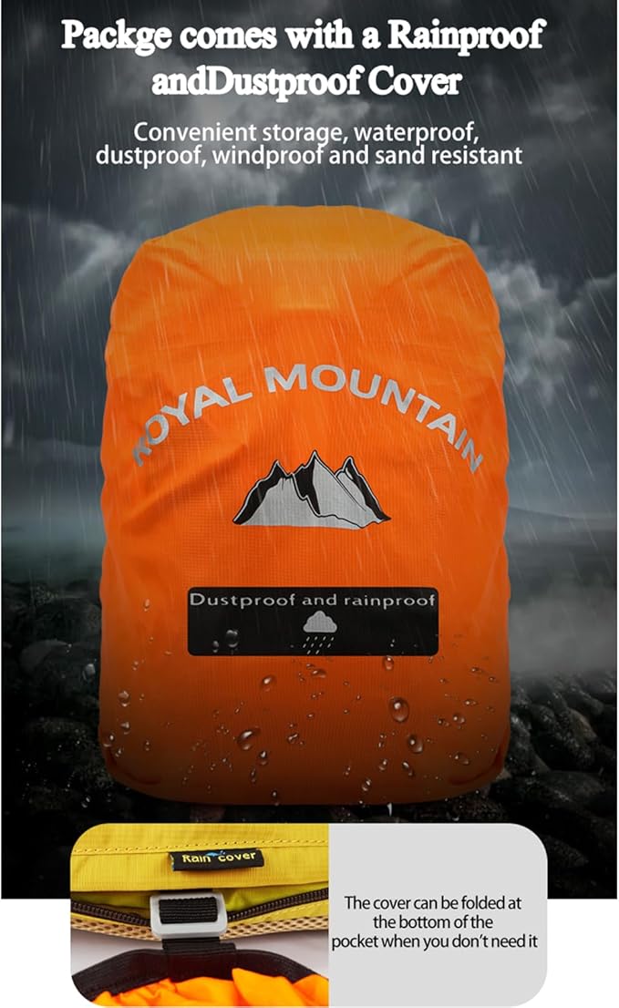 Small Hiking Backpack, 20L Lightweight Travel Backpacks - Image 6