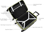 Sherpani Meridian, 22 Inch Carry On Luggage Airline Approved, Rolling Hardside - Image 5