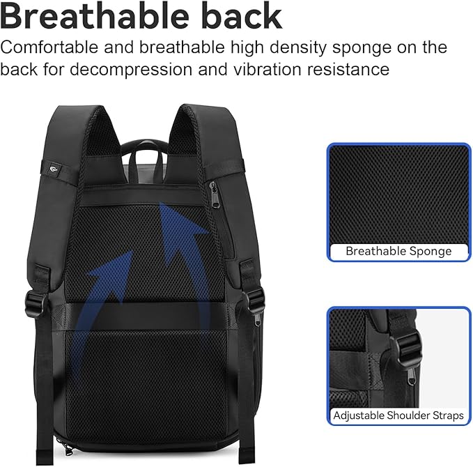 SOKOK Carry On Travel Backpack Waterproof Business Backpack - Image 5