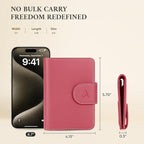 ALLIVE Rfid Passport Holder for Travel, Rfid Passport Cover Wallet, Genuine - Image 5