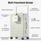 Aluminium Frame Checked-Luggage - Image 2