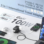 MINIX 100W Universal Travel Adapter - Image 2