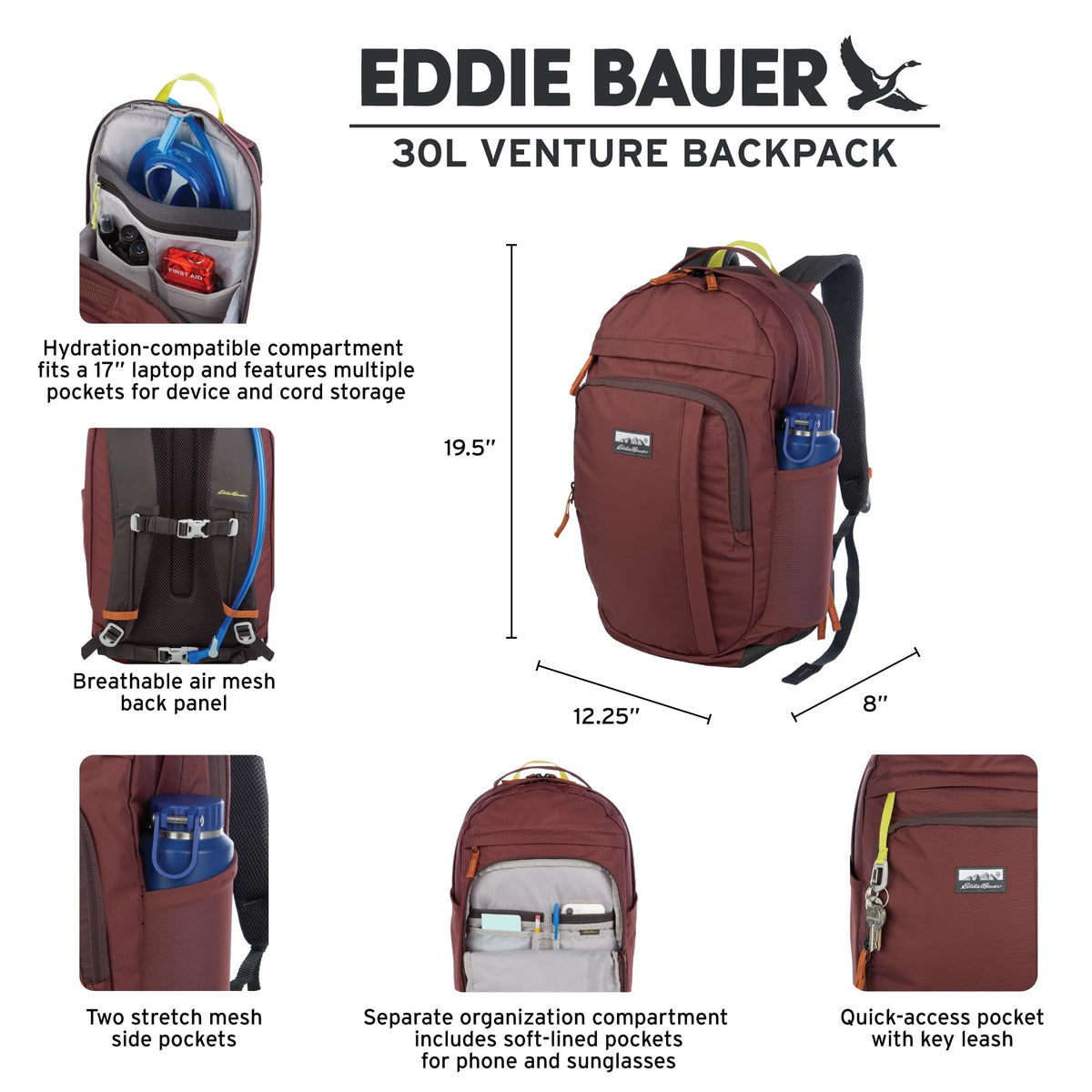 30L Venture Backpack (30L / Dusty Jade)
