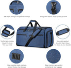 Large Garment Bag for Travel, Bukere Convertible Suit Travel Garment Duffel Bag - Image 5