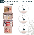 Hanging Toiletry Bag for Women Travel, 2 Sizes Large & Small Waterproof - Image 5