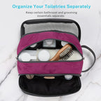 Gonex Travel Toiletry Bag Nylon, Cosmetic Makeup Bag - Image 3