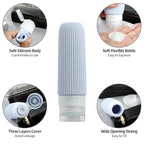 16 Pack Travel Bottles Set, TSA Approved Leak Proof Silicone Squeezable - Image 9