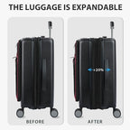 KROSER Hardside Expandable Carry On Luggage 22x14x9 Airline Approved - Image 5