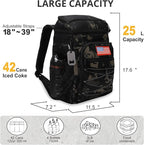 Tactical Backpack Cooler, 25L Cooler Backpack Insulated Leak-Proof, Heavy Duty - Image 3