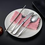 Boulder Bee | Travel Utensils Set | Reusable Camping Cutlery Set | Stainless - Image 4