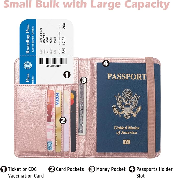 Coowayze US Passport Holder Wallet - Image 4