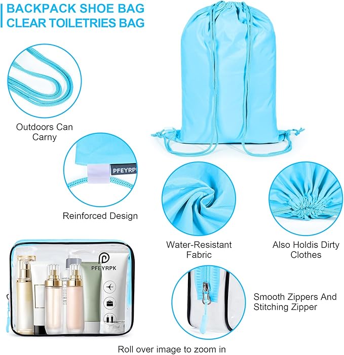 7 Set Compression Packing Cubes Packing Organizer - Image 6