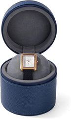 Oirlv Luxury Leather Watch Travel Case Single Watch Case - Image 2