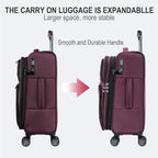 KROSER Softside Expandable Carry On Luggage - Image 5