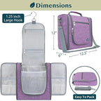 PAVILIA Extra Large Toiletry Bag Travel Bag - Image 2