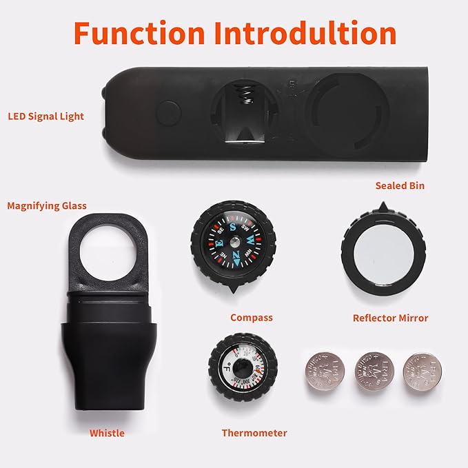 Multifunctional Survival Emergency Whistle - Image 6