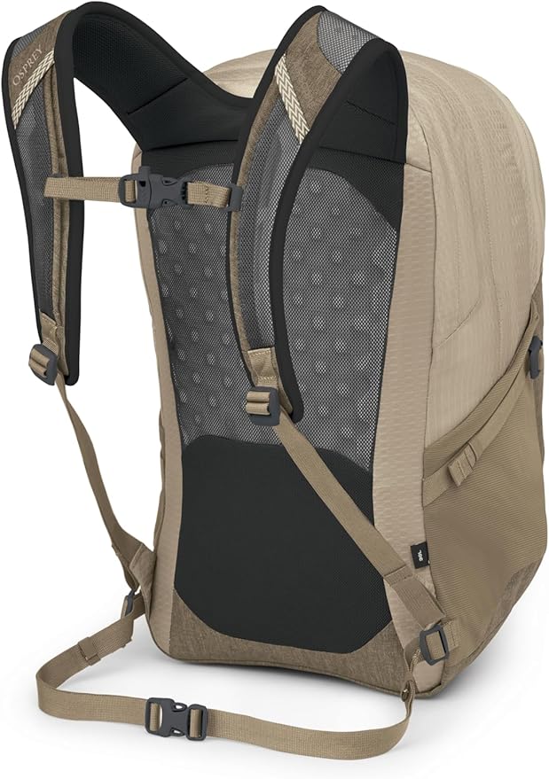 Osprey Comet Laptop Backpack, Alpaca Tan/Latte Brown Heather - Image 8