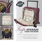 Verage Underseat Carry On Luggage - Image 5