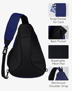 WATERFLY Large Crossbody Sling Bag: Over Shoulder Backpack Daypack Casual Cross - Image 5