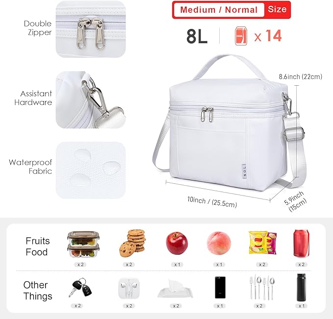 NOL Natural Organic Lifestyle Insulated Lunch Bags - Image 2
