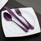 DEVICO Portable Utensils, Travel Camping Cutlery Set, 8-Piece including Knife - Image 3
