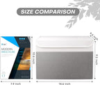 Large 22 Quart Linen Fabric Foldable Storage Bin Cube Organizer Basket - Image 2