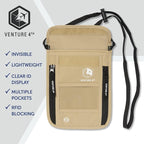 VENTURE 4TH Passport Holder Neck Wallet - Image 7