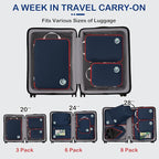 Cipway Compression Packing Cubes, Ultralight Luggage Organizer Bags, Travel - Image 7