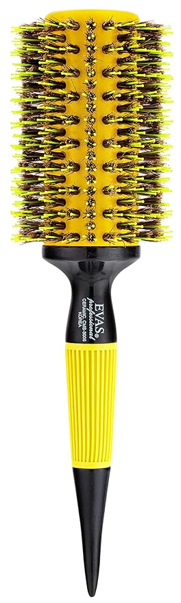 Evas Brazilian boar bristle ceramic Professional hair brush (3006)