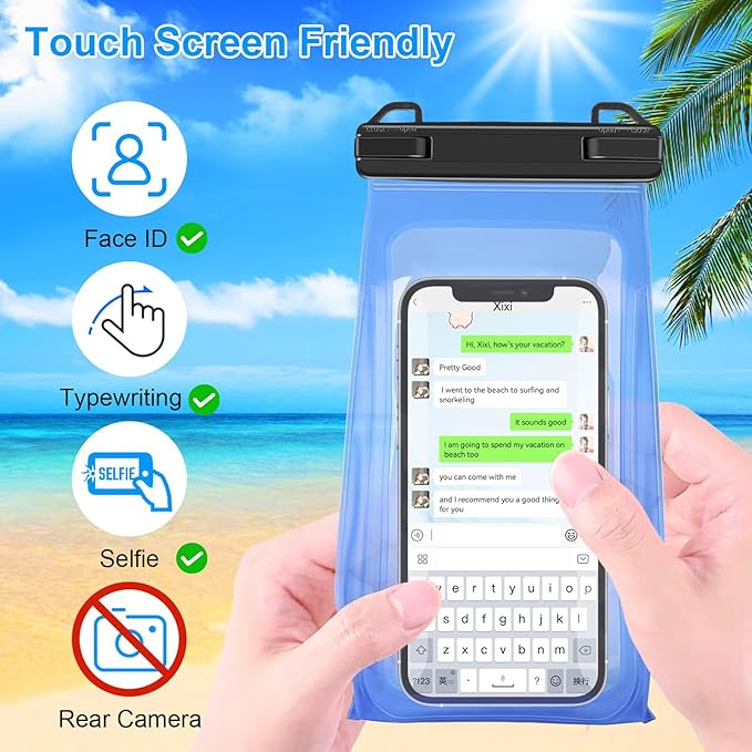 Large Capacity Waterproof Phone Pouch Floating, Waterproof Bag Case - Image 3