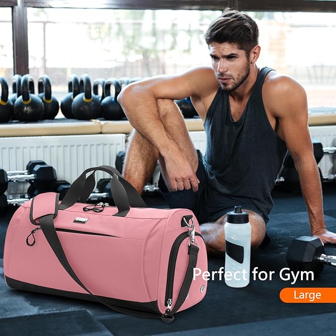 TOPDesign Gym Bag for Women & Men, Unisex Duffel Bag - Image 2