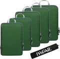 BAGAIL 6 Set Ultralight Compression Packing Cubes Packing Organizer by BAGAIL