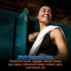 Forge Dual-Opening: Key or Combination Access Lock, TSA Approved Locks - Image 5