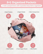 Narwey Carry on Bag 22x14x9 Airlines Approved, Carry on Duffle Bag - Image 4
