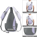 G4Free Sling Bag RFID Blocking Sling Backpack Crossbody Chest Bag Daypack - Image 6