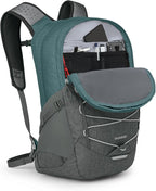 Osprey Quasar 26L Commuter Backpack, Cascade Blue/Coal Grey Heather - Image 7