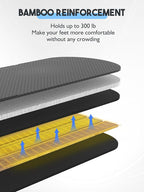 Airplane Foot Hammock, Upgraded Anti-Squeeze Foot Rest - Image 4