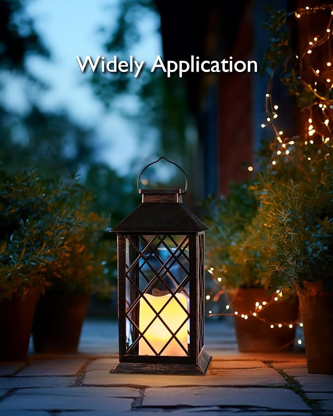 Homemory Solar Lanterns Outdoor Waterproof Hanging - Image 7